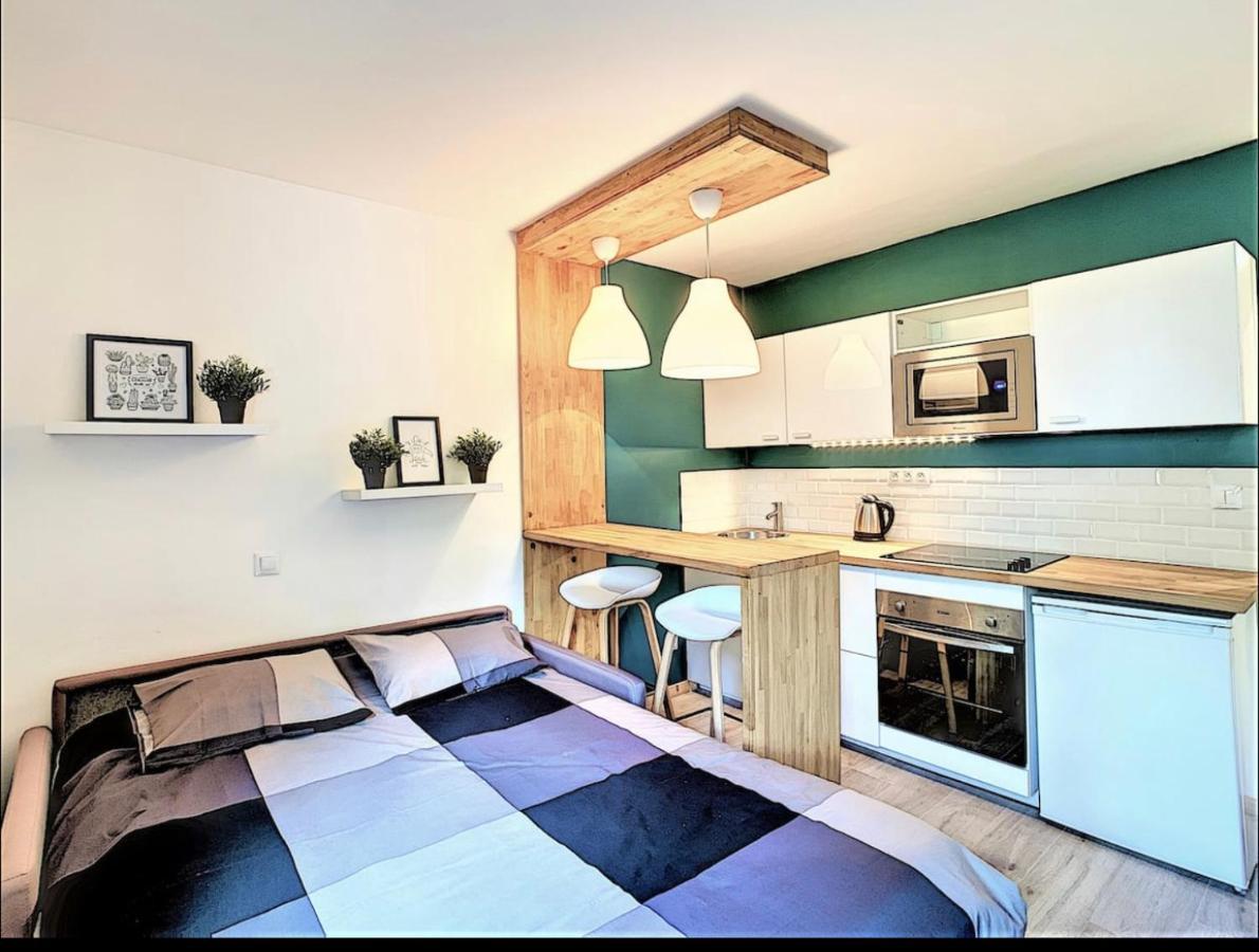 Centre Saint-Gervais Studio Vert Moderne 2 Pers Proche Telecabine Dış mekan fotoğraf