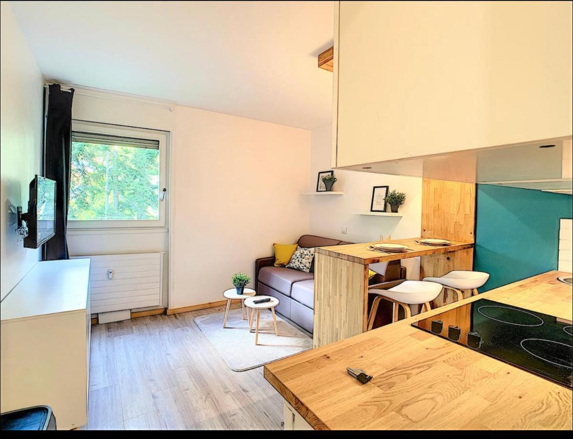 Centre Saint-Gervais Studio Vert Moderne 2 Pers Proche Telecabine Dış mekan fotoğraf